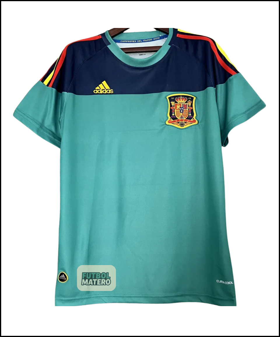 Camiseta retro de portero de España 2010